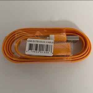 🆓FREE ADD-ON to BUNDLES OVER $50🆓 USB Extender, Orange